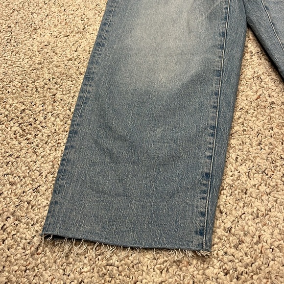NWT Madewell The Perfect Curvy Vintage Wide Leg Crop Jean Sz 29 Denim - Picture 6 of 10